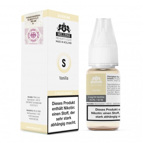 Millers Juice Silverline - Vanilla