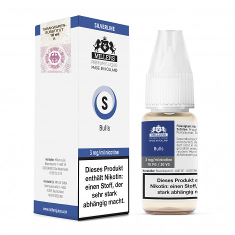 Millers Juice Silverline - Bulls