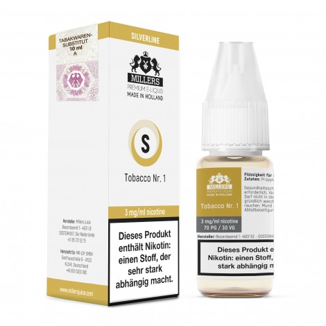 Millers Juice Silverline - Tobacco Nr. 1