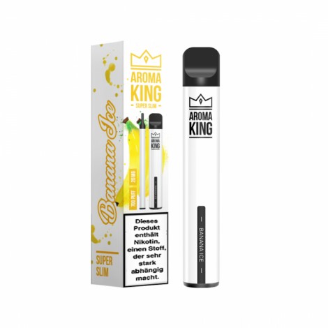 Aroma King  Superslim Einweg E-Zigarette - Banana Ice