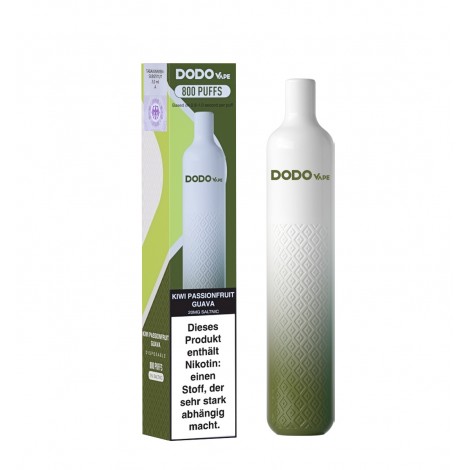 Dodo Vape 800 Einweg E-Zigarette - Kiwi Passionfruit Guava