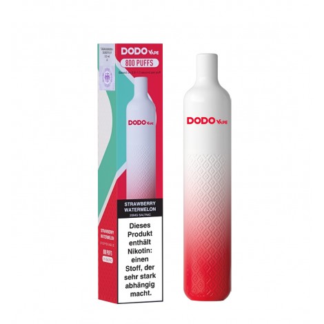 Dodo Vape 800 Einweg E-Zigarette - Strawberry Watermelon