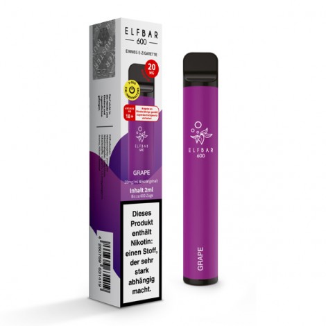 Elf Bar Einweg E-Zigarette - Grape - (Child Lock Edition)