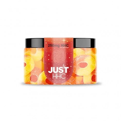 Just CBD HHC Gummies - Rainbow Belts - 14Pcs