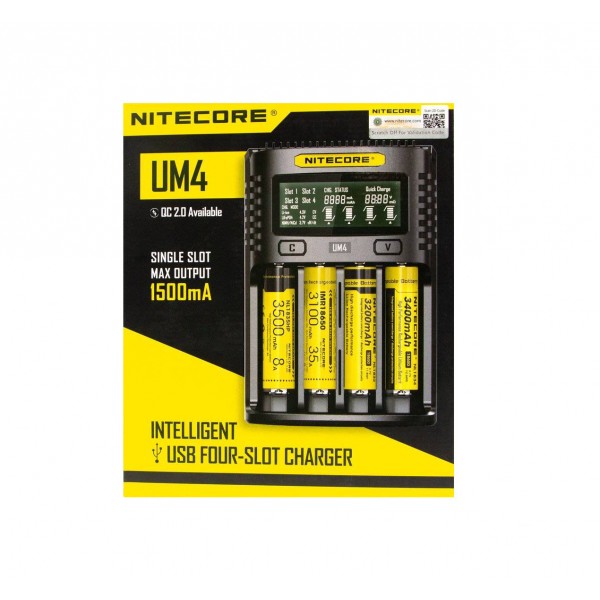 Nitecore UM4 Ladeger...