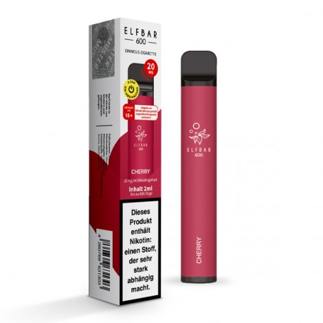 Elf Bar Einweg E-Zigarette - Cherry - (Child Lock Edition)