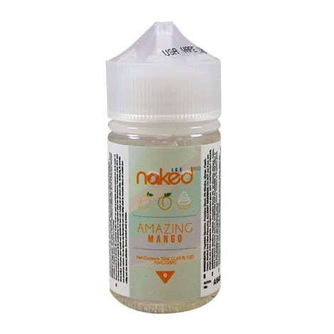 Nackt - Erstaunliches Mango-Eis